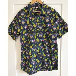 Toronto Blue Jays Pina Power Hawaiian Shirt Lourdes Gurriel Jr SGA Men's XL RARE
